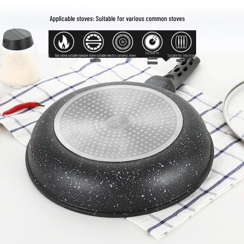 COOKER KING Premium Maifan Stone Frying Pan 28cm