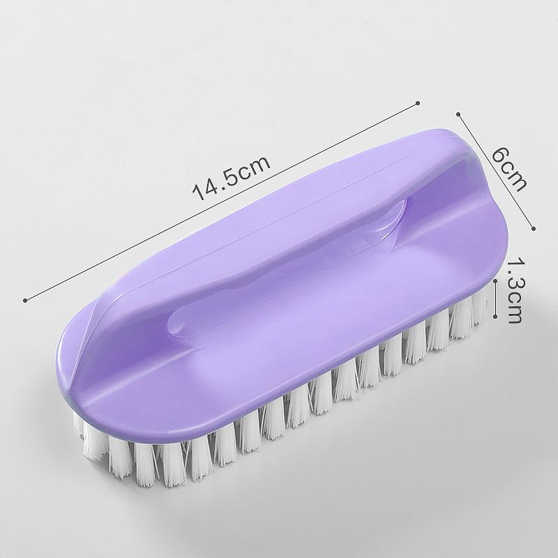 Multi-Functional Soft Bristle Cleaning Brush for Shoes, Toilets, and Clothes