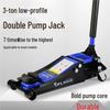 Horizontal Hydraulic Jack for Auto Repair: 3, 4, 5 Ton Capacity - Ideal for Small Cars, Trucks, and Tire Changes.