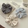 Fabric pearl pleated large intestine hair band women's high sense fashion temperament hair accessories versatile headgear