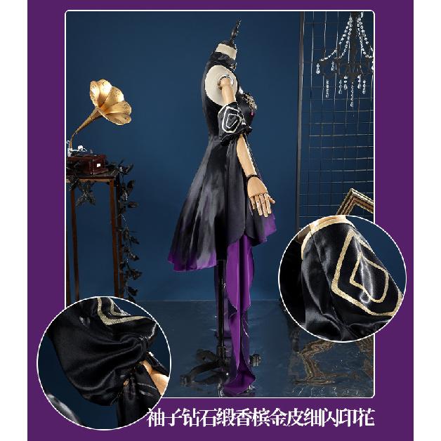 Path To Nowhere Hella Cosplay Costume Game Character Outfit Dress Anime Halloween Convention Uniform for Women
