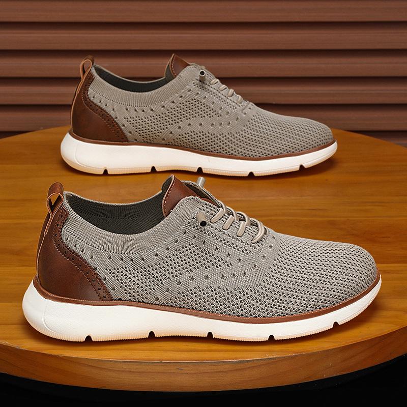 Flying Woven Mesh Summer 22 New Breathable Mesh Shoes Youth Brock Casual Trendy Shoes