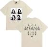 Trendiges Aitana Grafik T-Shirt Herren Damen Popmusik Hip Hop Druck Sommer Streetwear Baumwoll T-Shirt Lässiges Oberteil Geschenk für Fans Streetwear