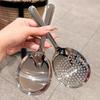 Stainless Steel Ladles For Serving Soup Rice Serving Spoon Drain Hole Heat Insulated Handle Kitchen Utensils For Daily Use