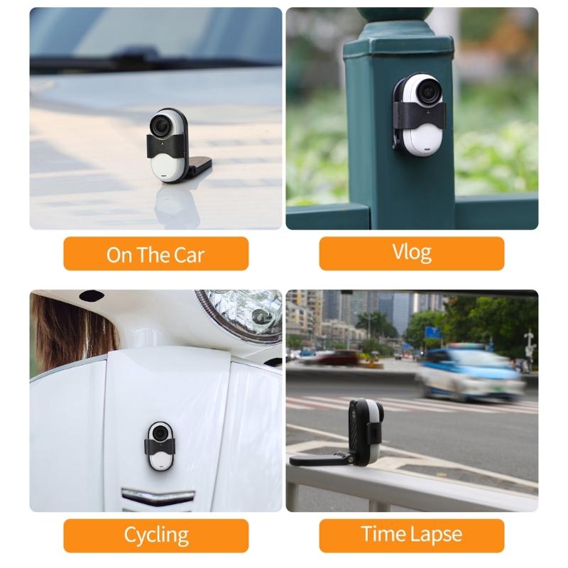 Magnetische Nackenhalterung für GO 3 Kamera Praktische und Flexible Magnetische Brusthalterung mit Lanyard 22cm-42cm Einstellbar