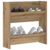 Shoe Cabinet Artisan Oak 60 x 18 x 60 cm Particleboard