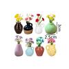 8PCS Elegant Mini Container  Items Simple Synthetic Top For Refrigerator Cabinet Storage Decoration