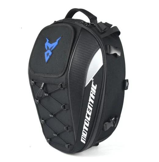 

Водонепроницаемая сумка на заднюю часть мотоцикла, многофункциональная сумка на сиденье мотоцикла, вместительный рюкзак для райдера, дорожный багаж mochila moto синий