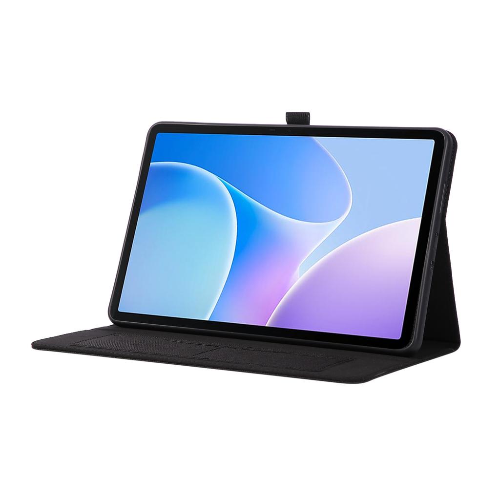 Für Infinix Xpad 20 Hülle mit Ständer Kartenhalter Stoffstruktur Leder Tablet-Abdeckung