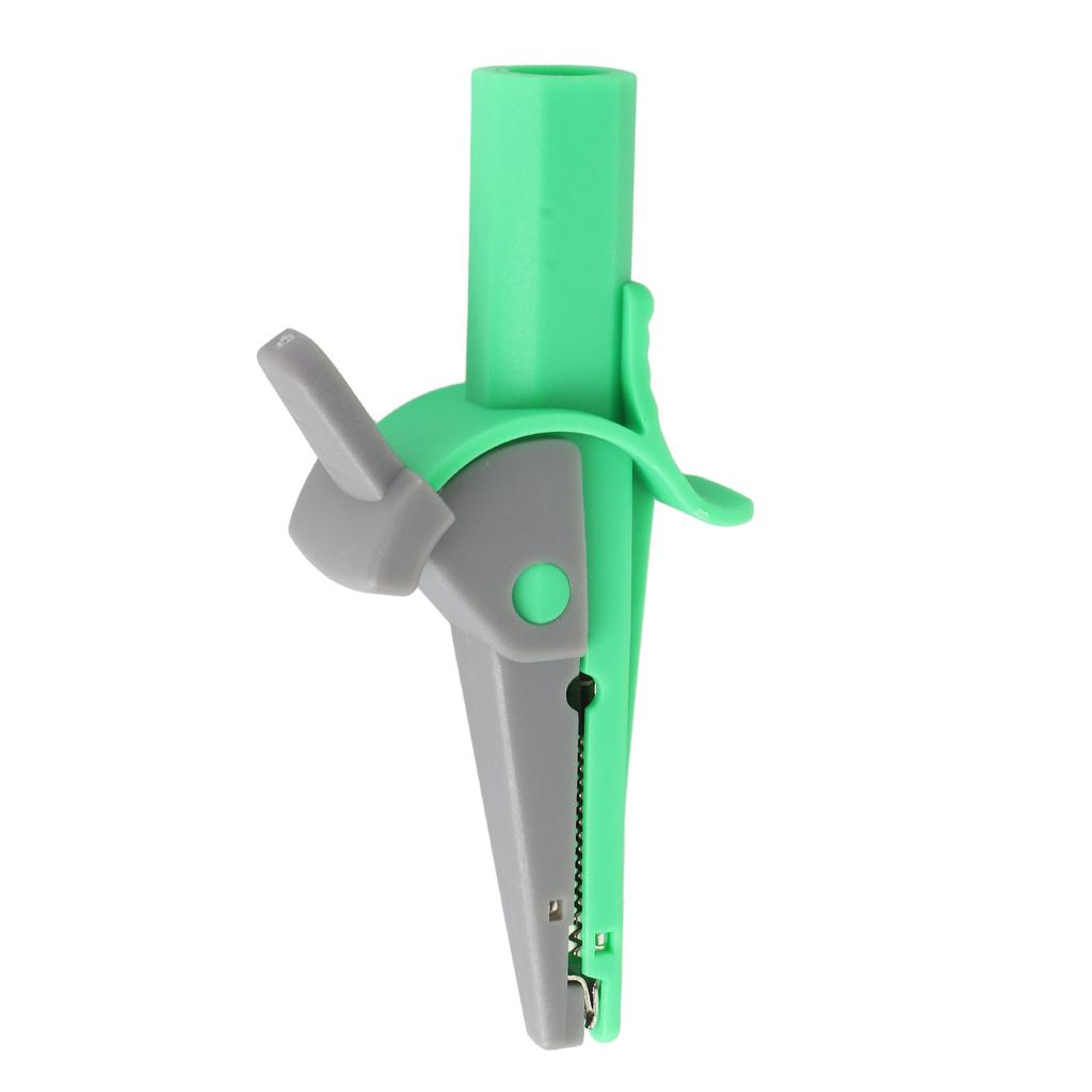 Cable Clip Insulated Test Clamp 20mm Opening Powerful Efficient with 4mm Banana Socket for Trucks for Cars