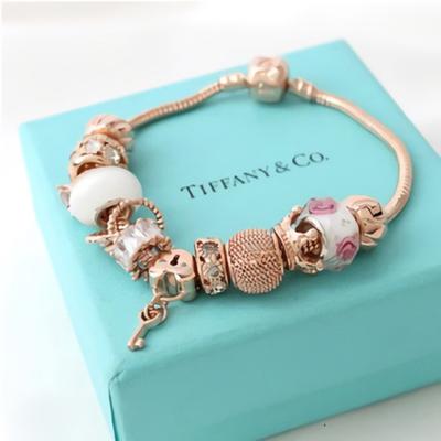 Damen Armband Kette Schnürung PANDORA Armband