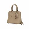 Tory Burch Swing Double Zipper Closure Leather Mini Shoulder Crossbody Bag Women Bags Gray Brown Oak 159504-250
