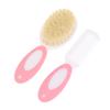 2 stk/sett Bærbar myk hårbørste for nyfødte babyer, kam til barn, hårbørste