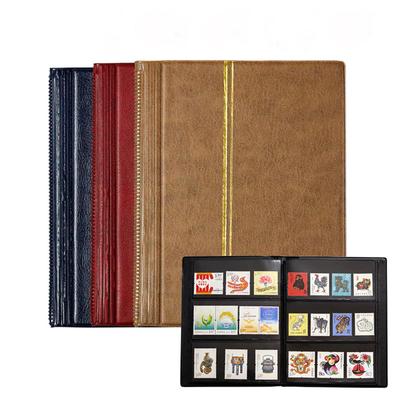 1 Stück Briefmarkensammelalbum Buch Briefmarkensammel Aufbewahrungstasche Leeres Briefmarkensammlung Schutzheft