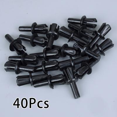 40Pcs Windshield A Pillar Moulding Retainer Push Rivet Clip LR033144 Fit for Land Rover Range Rover HSE L322 Evoque Auveco 22155