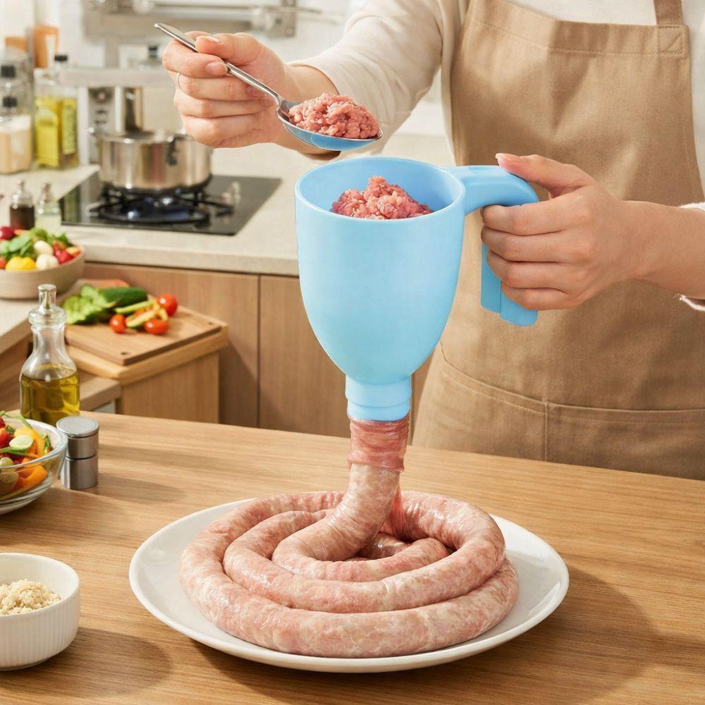 Food-Grade Pork Intestine Cleaner Machine Handmade Pig Intestine Funnel Food Processing
