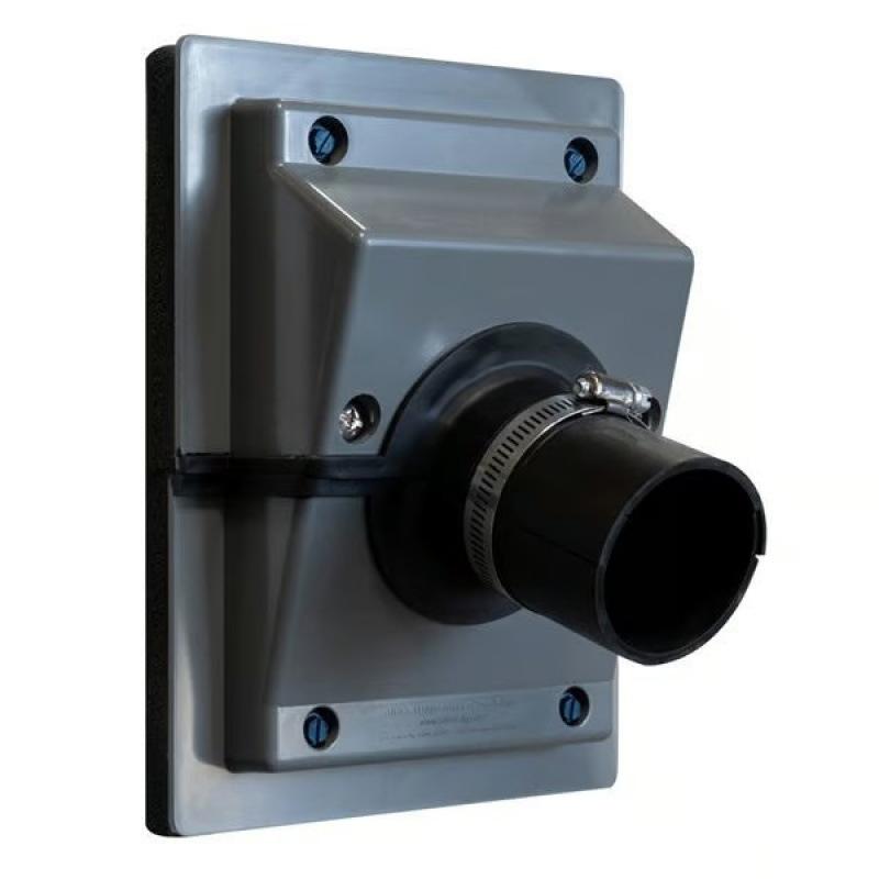Kit Coperchio Linea-set Passaparete HVAC Kit Coperchio Assemblaggio Cavi Copertura Corpo Separato Copertura a Muro Linea A/C Sistema di Condizionamento dell'Aria