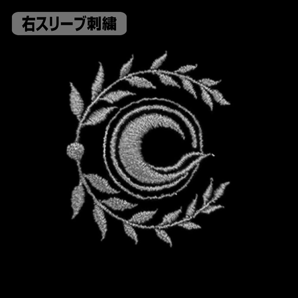 Nijigen Cospa Order Embroidered BLACK XL Size [Official] Fate/Grand Avenger/Jeanne d'Arc (Alter) One-Point T-Shirt