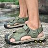 Fashion Summer Outdoor Sandals for Men Breathable Hiking Shoes Water Beach Mens Sandals Camping Climbing Aqua Sneaker
