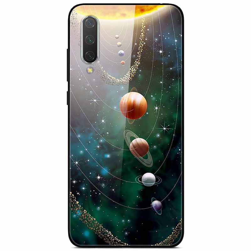 Pro pouzdra Xiaomi Mi A3 9SE 9Lite Módní tvrzené sklo Pevná zadní kryty pro pouzdra na telefon Xiaomi Mi 9 SE Bumper Fundas Coque MiA3