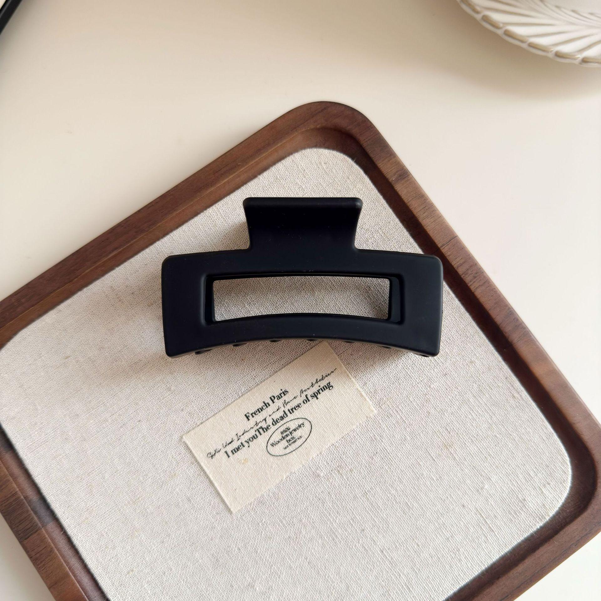 Women s Large Matte Square Hair Clip for Thick Hair Updo