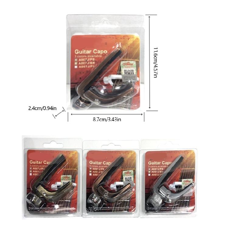 Ergonomic Guitar Capo Ergonomic Quality Metal Guitar Capo Easy Slide Designs For Comfort And Long Lasting Performances