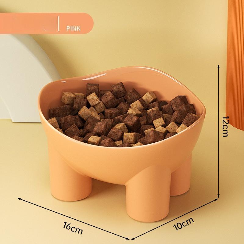 

Dog Food Bowl & Cat Bowl – Non-Slip, Wide, Shallow Pet Dish for Whisker Fatigue Relief, Safe Food-Grade for Puppies & Rabbits as pictrue