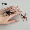 Scary Fake Spider 1/4/8Pcs 3D Refrigerator Magnet for Halloween, Black Decorations Magnetic Decoration, Halloween Prank Props, Party Favors