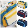 Desktop Storage Pencil Pouch Multi Layer Stationery Storage Bag Simple Pencil Case  School