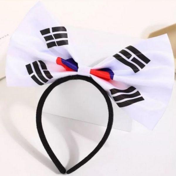 Fascia Coreana Taegeukgi (Fascia per la testa con bandiera coreana).