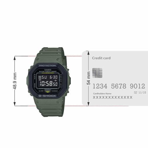 Casio G-SHOCK DW-5610SU-3D Gray Men's Digital Sports Quartz Watch, Ships Internationally