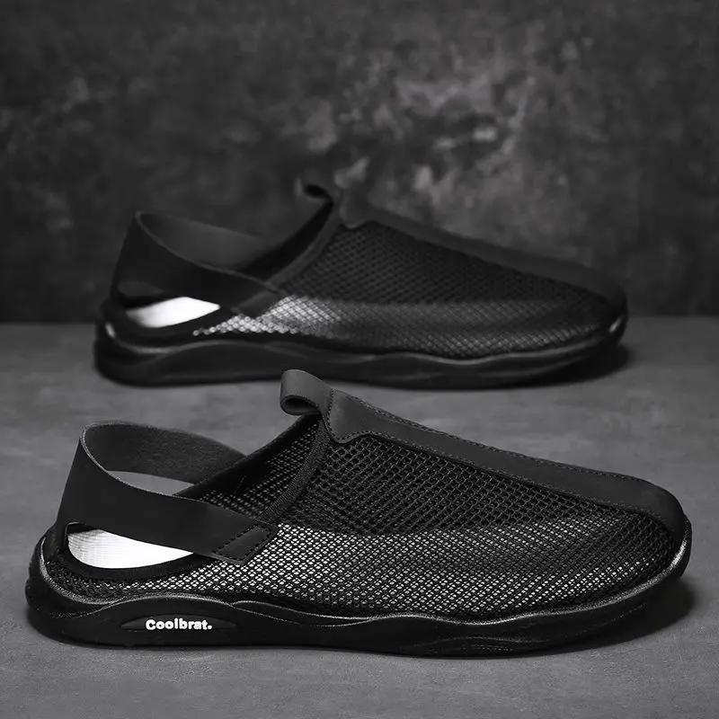 Fashion Beach Shoes for Men Mesh Breathable Descount Eva Cheap Liquidation On Offer Luxury 2025 Expensives Original Buy 39 H Man Sandals