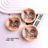 Creative DIY Resin Miniature Food and Newspaper Placemat Ornaments