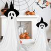 Funny Lighted Spooky Ghost Decor Scary Standing Ghost Light Halloween Ghost Ornaments  Garden Yard