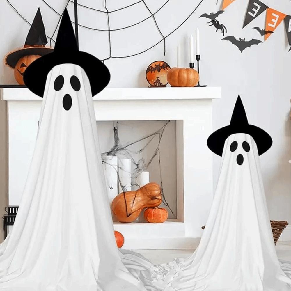 Scary Lighted Spooky Ghost Decor Funny Standing Ghost Light  Ghost Festival