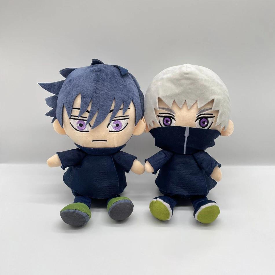 Jujutsu Kaisen Plush Satoru Gojo Fushiguro Megumi Itadori Yuji Inumaki Toge Anime Figure Stuffed Kawaii Doll Children's Gift Toy