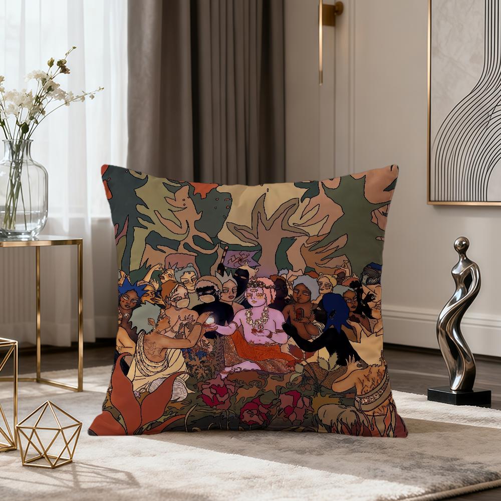 band Bring Me the hHorizon cushion cover soft Comfort Pillowcase for Sofa nap Living Room party Home pet Decor Pillowcover