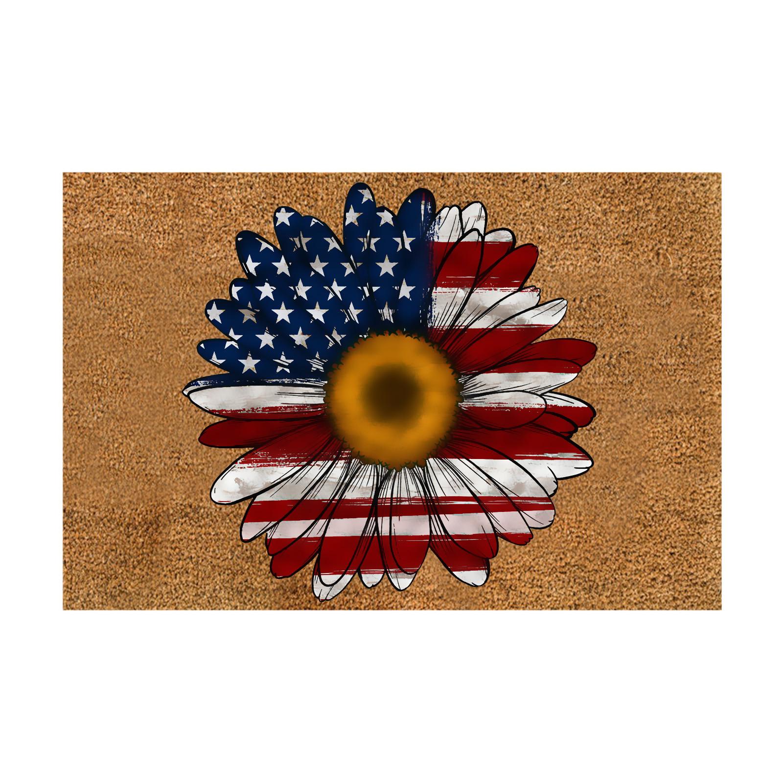 

Independence Day Door Mats Bathroom Bedroom Living Room Floor Mats Household Non- Carpet C