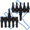 Sturdy Factory Direct Solar T Branch Connectors 1 to 5 Splitters Joiner Convenient for Campers Home and Solar Farm