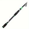 1pcs New Straight Handle Contraction Path Sub Rod Ultra Short and Ultra Light Bass Fishing Rod Carbon Vibration Path Sub Rod Fishing Rod