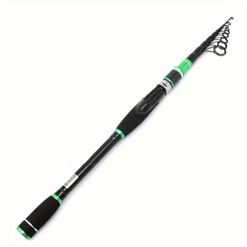 1pcs New Straight Handle Contraction Path Sub Rod Ultra Short and Ultra Light Bass Fishing Rod Carbon Vibration Path Sub Rod Fishing Rod