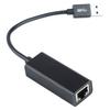 USB C To Ethernet Adapter With Light USB Type C To RJ45 Gigabit Cable Converter for Tablet Black