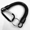 Comfortable and Stretchable Fishing Missed Rope Antilost Spiral Spring Lanyard