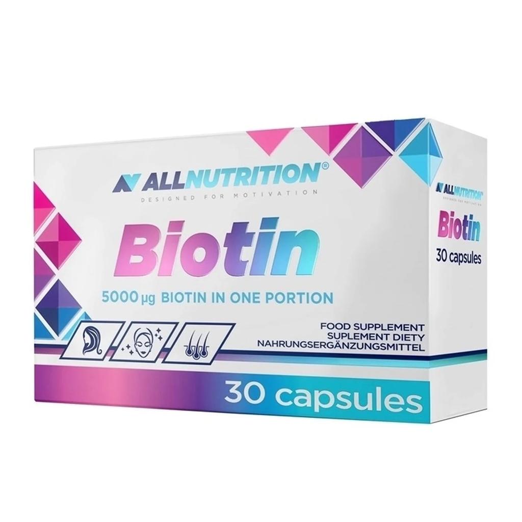 Biotin, 5000mcg - 30 caps