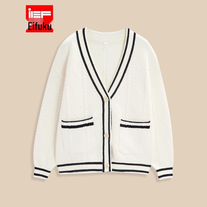 

IEF Элегантный кардиган крупной вязки One Size