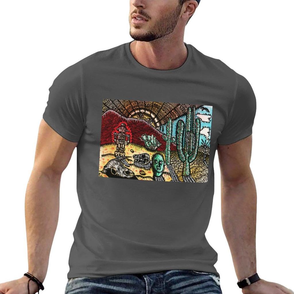 The Desert Robot Tshirt Athletic Quick Dry Tshirt For Unisex