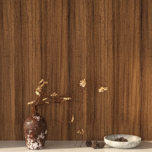 VEELIKE Wallpaper Remake Sheet, Wood Grain Table Cover, Brown, 40cm X 3m Wide, Wood Grain Sticker, Cutting Sheet, Wall Sticker, Peelable Wallpaper, Cl