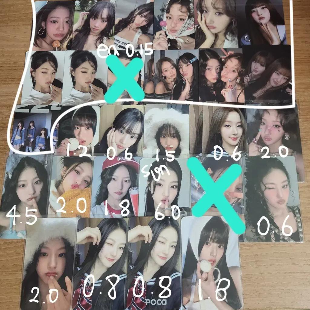 Kiss Of Life Keoff Photocard Foca Haneul Natty Bell Julie