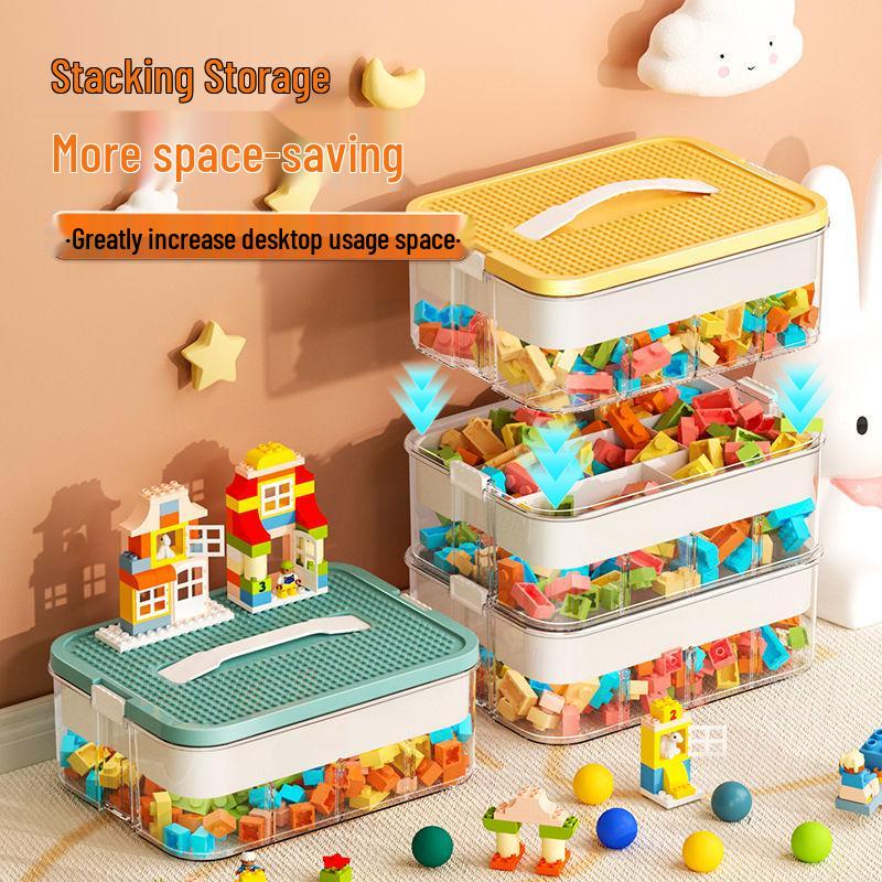 Children's Lego Storage and Sorting Organizer Box