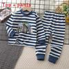 Baby Cotton Pajamas Set With Cartoon Prints For Kids Age 3 To 8 Years